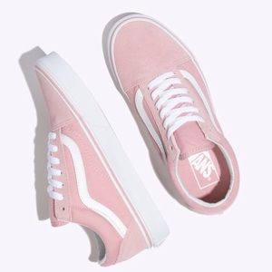 Pastel Pink Old Skool Vans